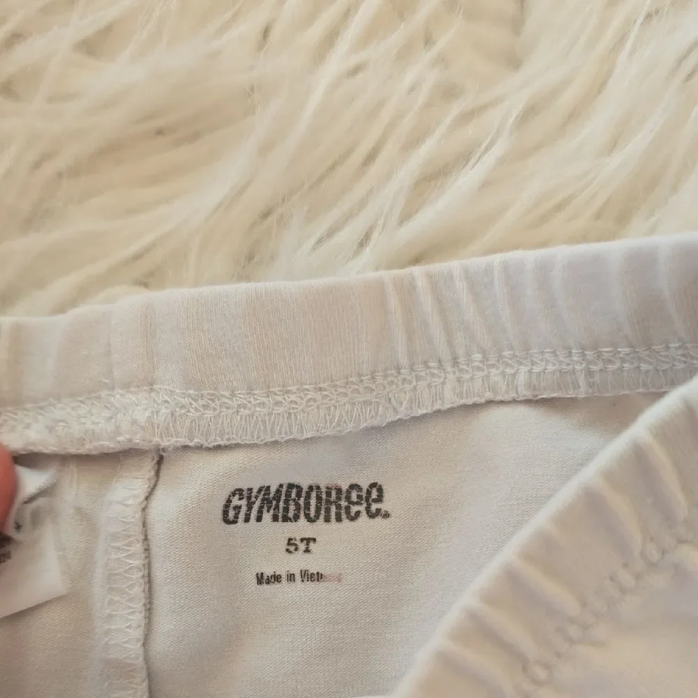 Gymboree White Cartwheel Shorts